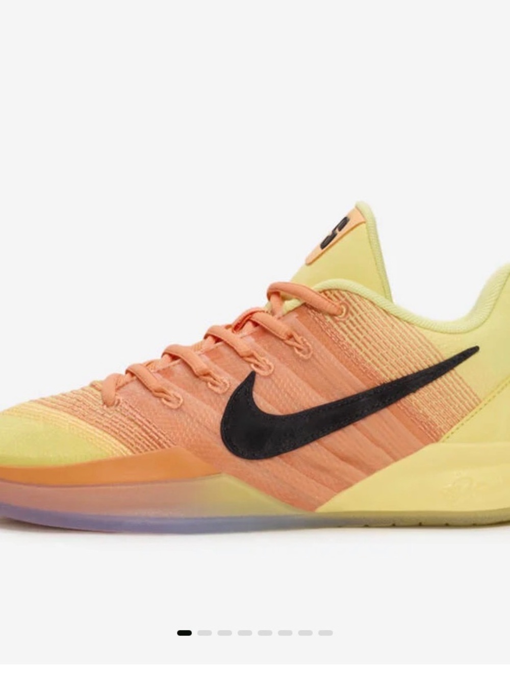 Nike Women's Low-Top Training Shoe - Orange, Yellow, Black